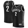 Daniel Wolf Brooklyn Nets Fanatics Fast Break Replica Jersey - Black - Icon Edition
