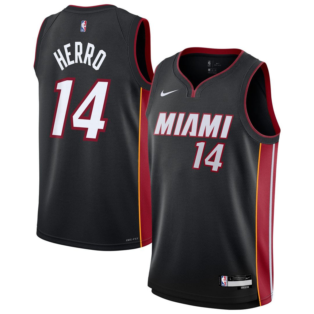 Tyler Herro Miami Heat Nike Youth Swingman Jersey - Icon Edition - Black