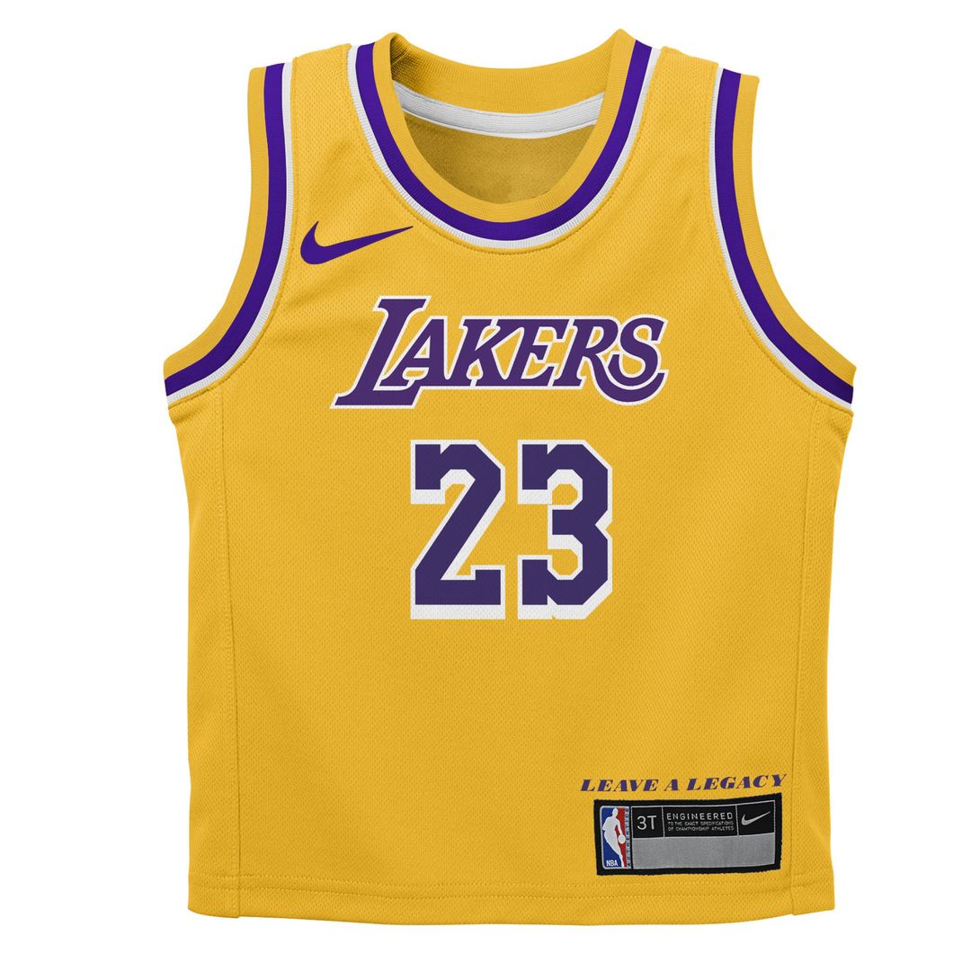 LeBron James Los Angeles Lakers Nike Toddler Swingman Player Jersey - Icon Edition - Gold