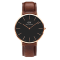 Classic St Mawes Black Rose Gold