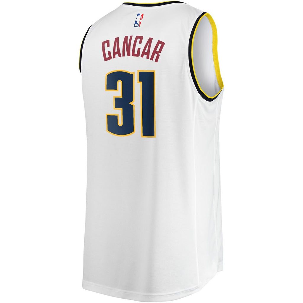 Vlatko Cancar Denver Nuggets Fanatics Fast Break Player Jersey - Association Edition - White