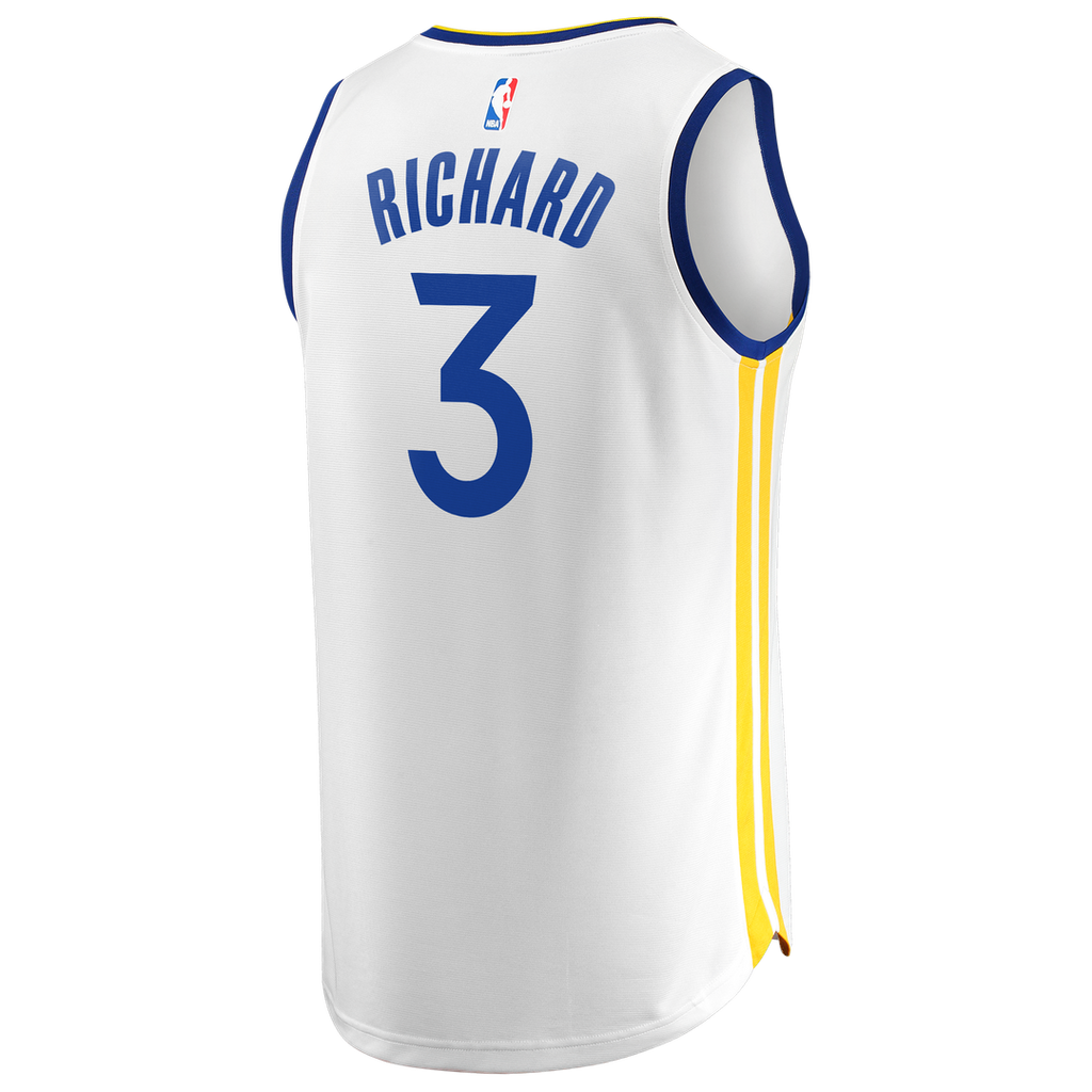 Will Richard Golden State Warriors Fanatics Fast Break Replica Jersey - White - Association Edition