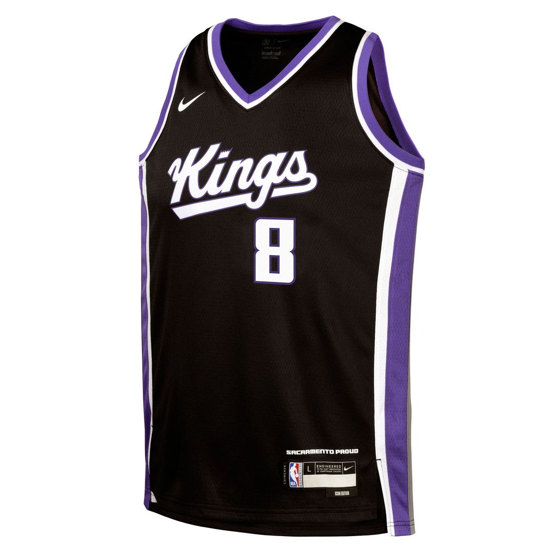 Zach LaVine Sacramento Kings Nike Youth Swingman Jersey - Icon Edition - Black