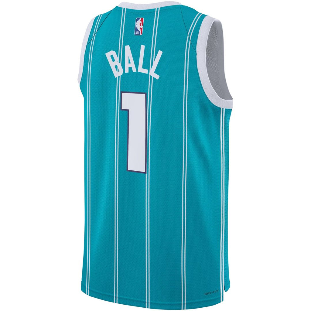 LaMelo Ball Charlotte Hornets Nike Youth Swingman Jersey - Icon Edition - Teal