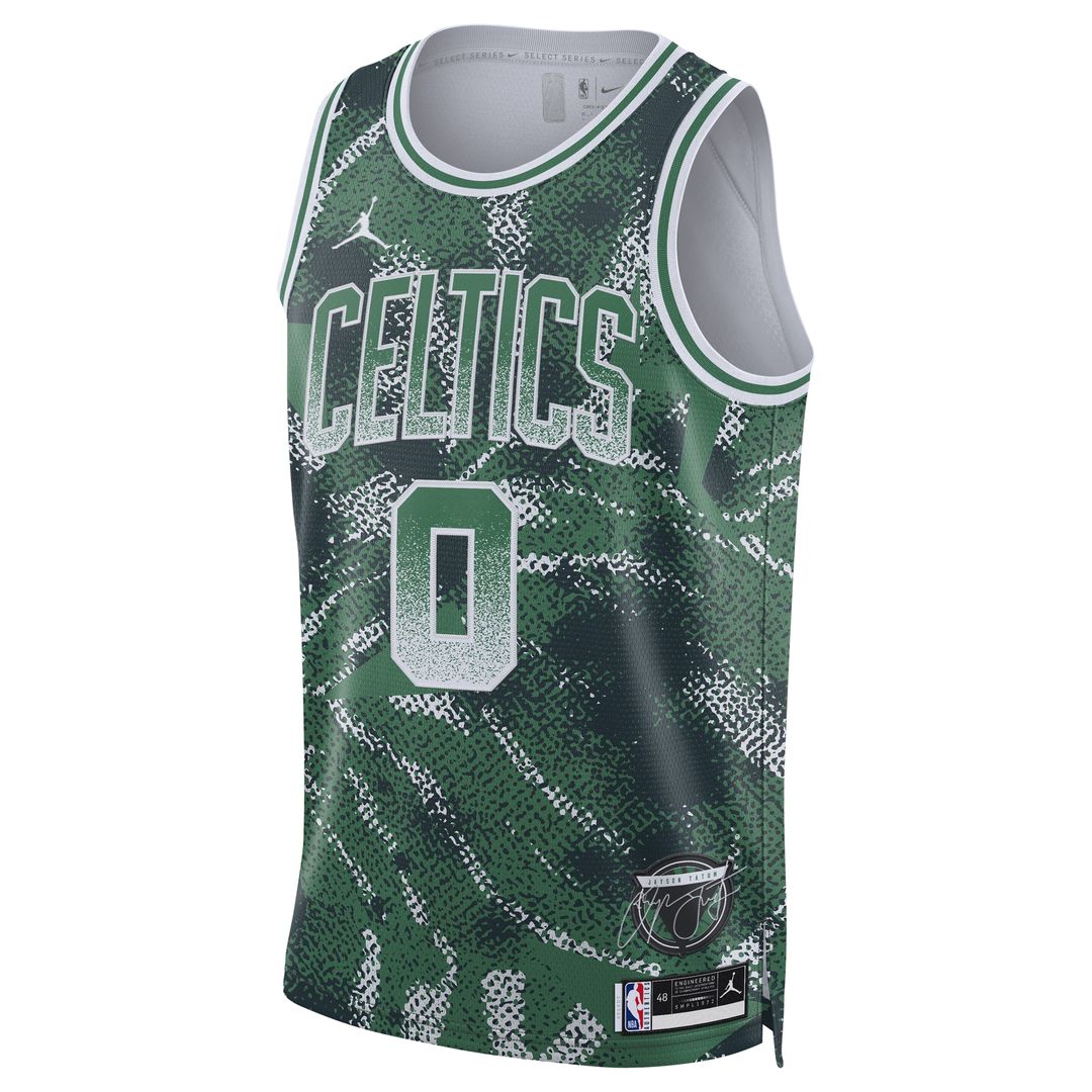 Jayson Tatum Boston Celtics Nike Unisex 2025 Select Series Swingman Player Jersey - Green