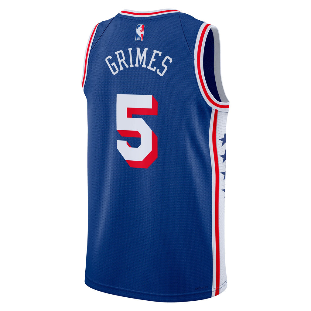 Quentin Grimes Philadelphia 76ers Icon Edition Swingman Jersey - Royal - Unisex