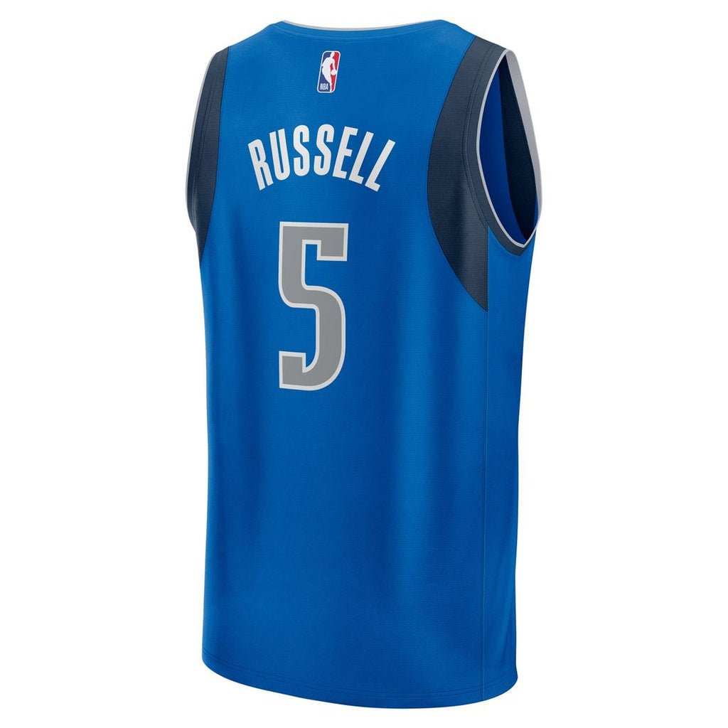 D'Angelo Russell Dallas Mavericks Fanatics Fast Break Replica Player Jersey - Icon Edition - Blue
