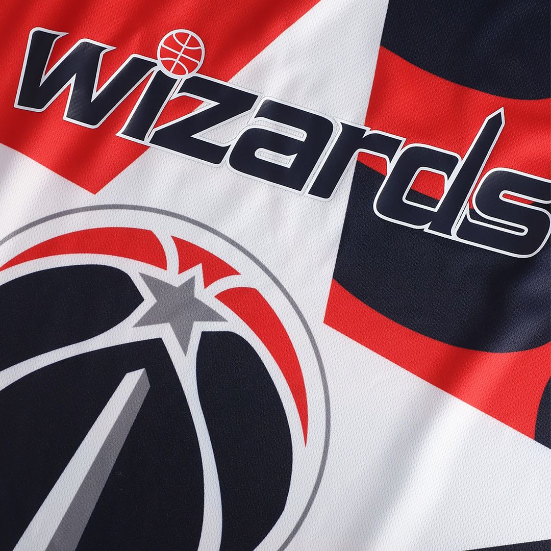 Washington Wizards NBA & KidSuper Studios by Fanatics Unisex Hometown Jersey - Red