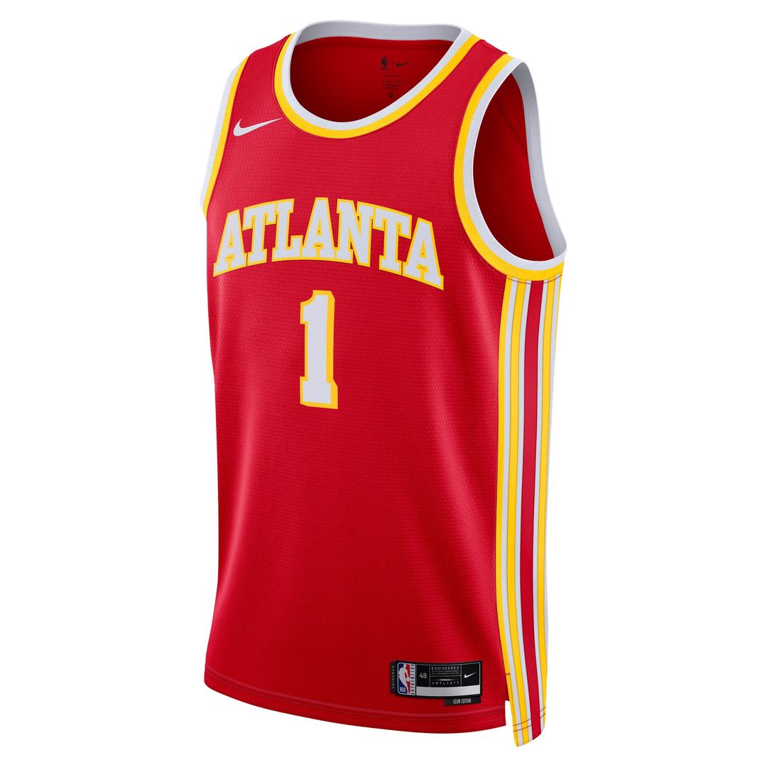 Jalen Johnson Atlanta Hawks Nike Unisex Swingman Jersey - Icon Edition - Red
