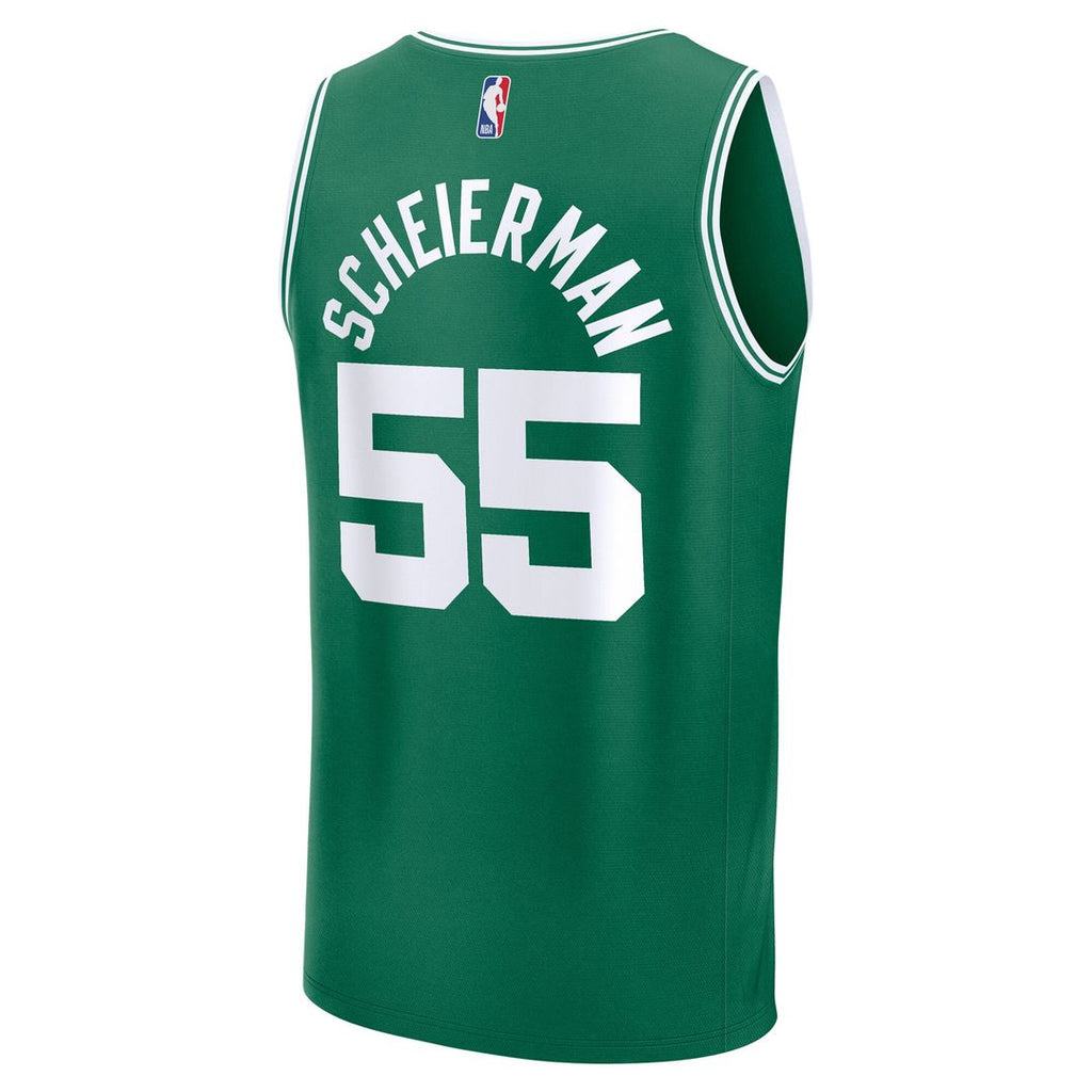 Baylor Scheierman Boston Celtics Fanatics 2024 NBA Draft Fast Break Player Jersey - Icon Edition - Kelly Green