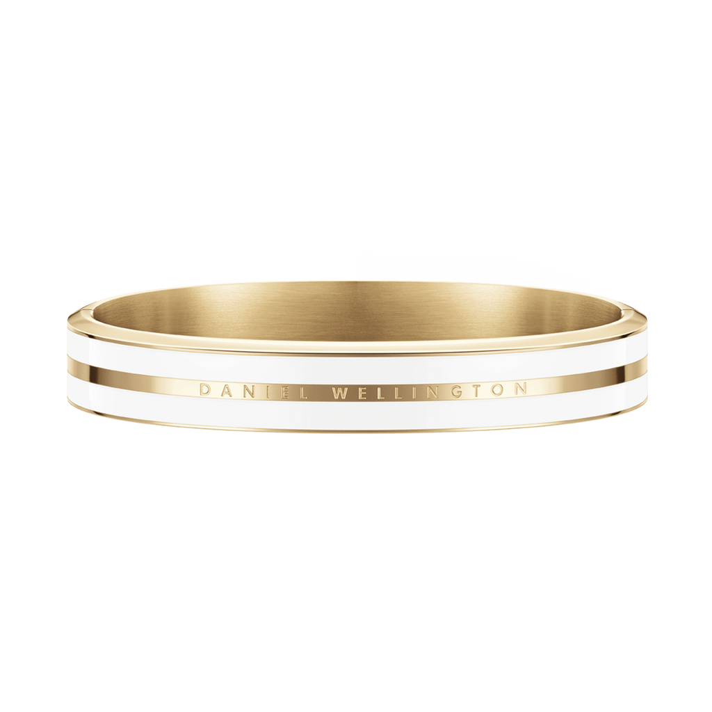 Emalie Infinite Gold Satin White