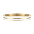 Emalie Infinite Gold Satin White