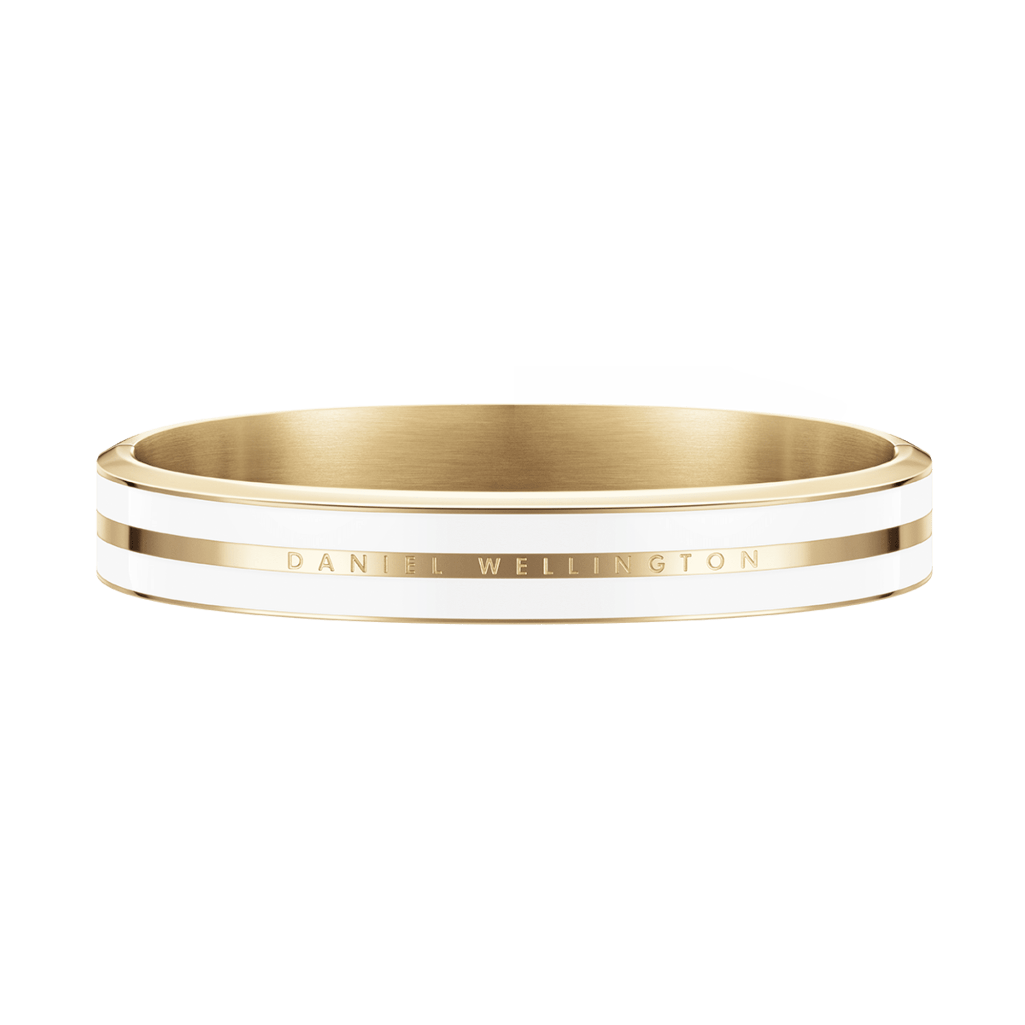 Emalie Infinite Gold Satin White