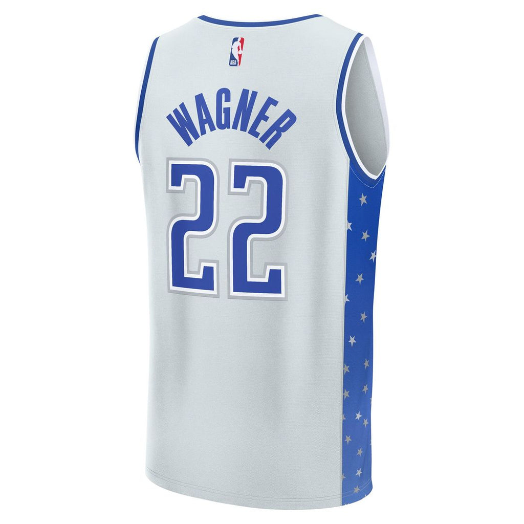 Franz Wagner Orlando Magic Fanatics Youth 2025/26 City Edition Fast Break Jersey - Silver
