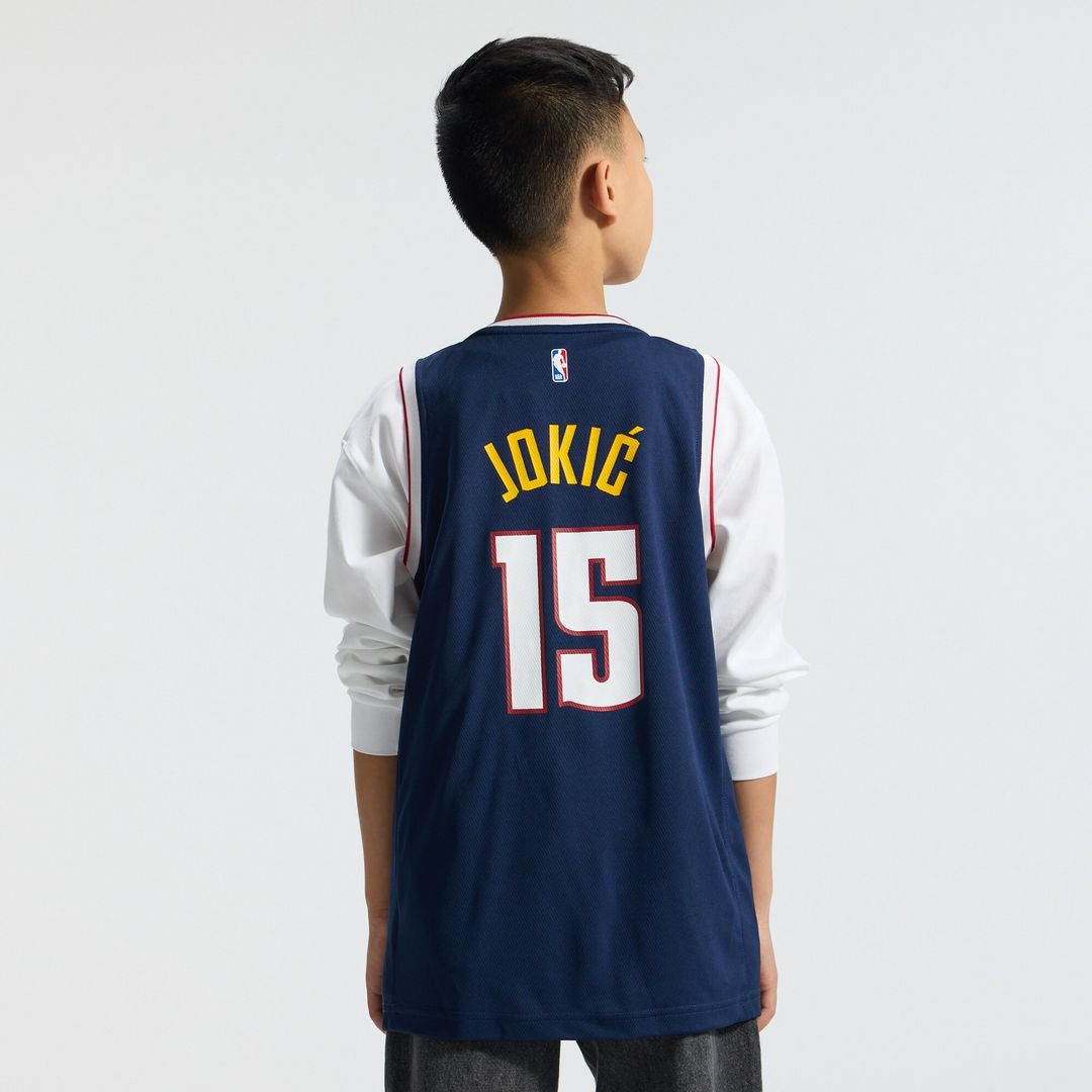 Nikola Jokic Denver Nuggets Fanatics Youth Fast Break Replica Player Jersey - Icon Edition - Navy