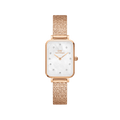Quadro Lumine Pressed Piano White MoP Rose Gold