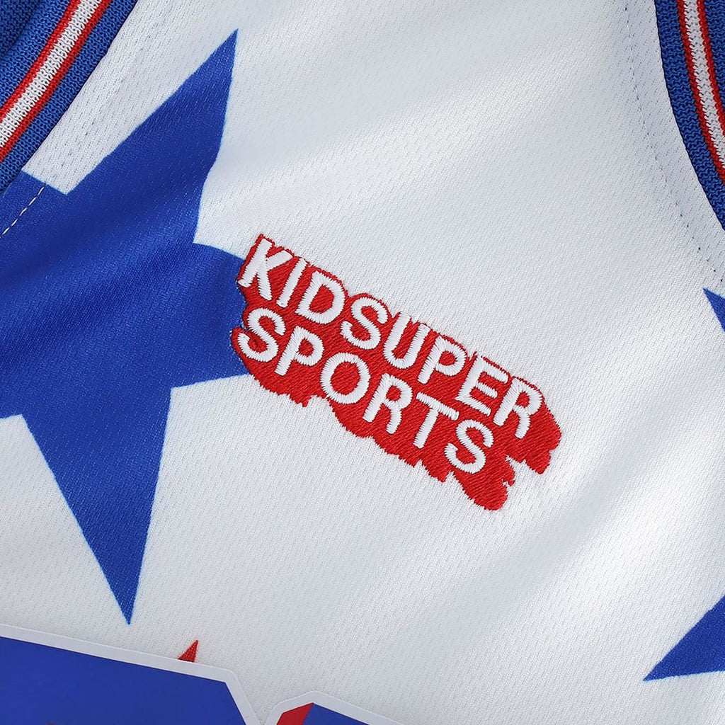 Philadelphia 76ers NBA & KidSuper Studios by Fanatics Unisex Hometown Jersey - White