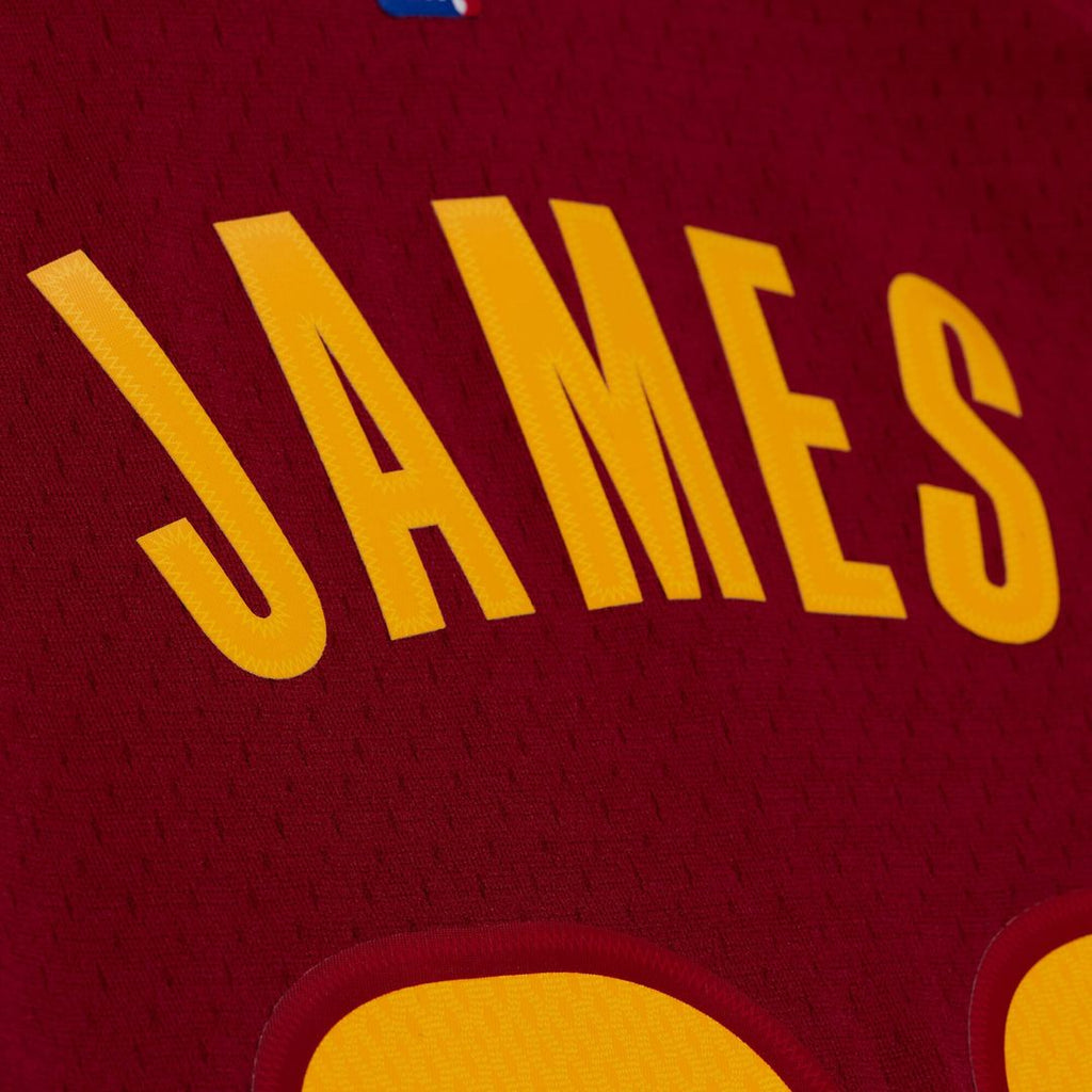 LeBron James Cleveland Cavaliers Mitchell & Ness 2015-16 Swingman Jersey - Wine