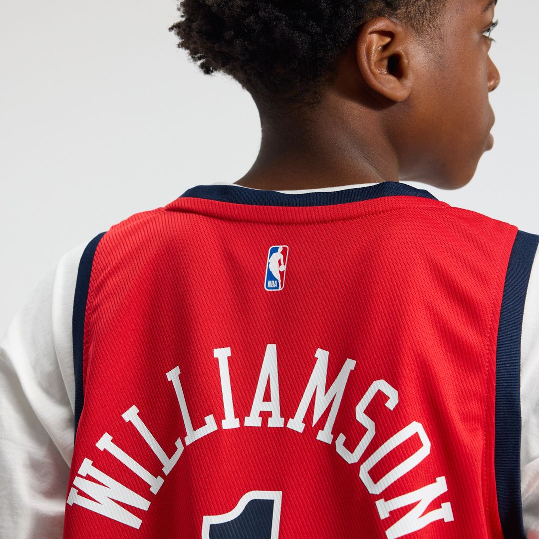 Zion Williamson New Orleans Pelicans Fanatics Youth Fast Break Player Jersey - Statement Edition - Red