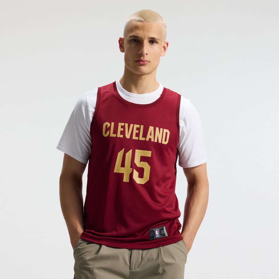 Donovan Mitchell Cleveland Cavaliers Fanatics Fast Break Replica Jersey - Icon Edition - Wine