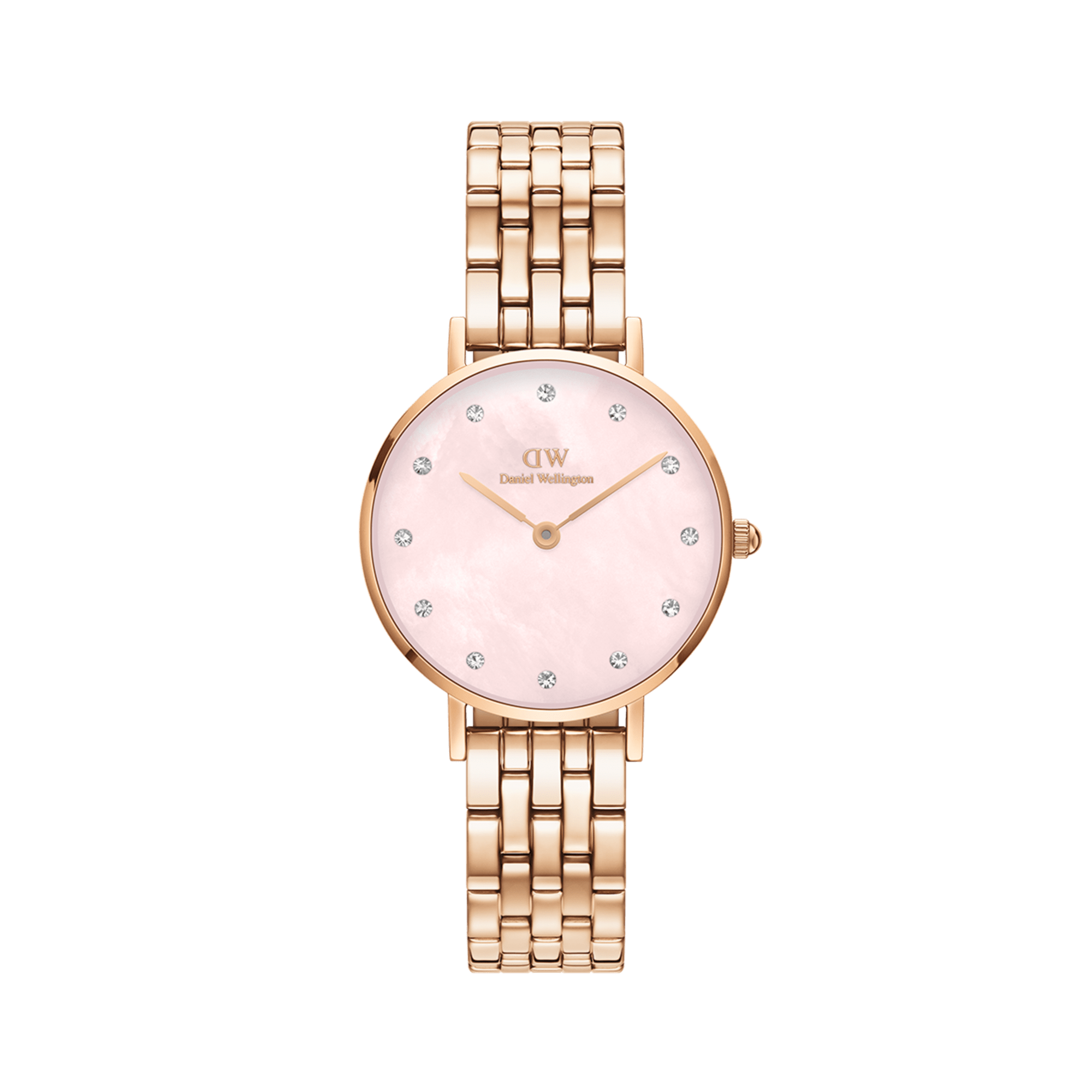 Petite Lumine 5 Link Melrose Pink MoP Rose Gold
