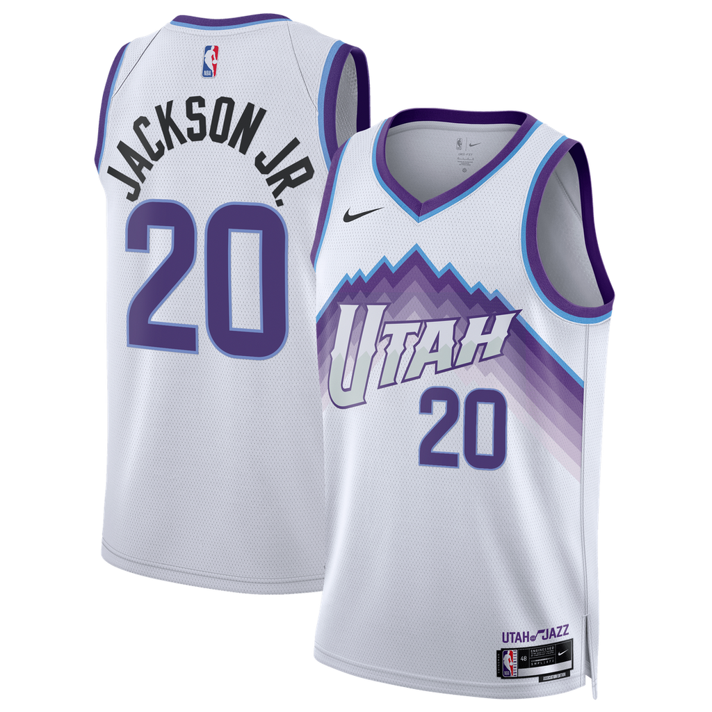 Jaren Jackson Jr. Utah Jazz Nike Unisex Swingman Jersey - Association Edition - White