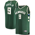 Bobby Portis Milwaukee Bucks Fanatics Fast Break Replica Jersey - Icon Edition - Green