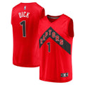 Gradey Dick Toronto Raptors Fanatics Fast Break Player Jersey - Icon Edition - Red
