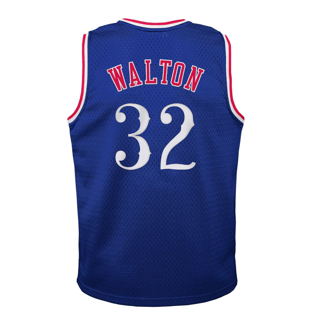 Bill Walton LA Clippers Mitchell & Ness Youth 1984/85 Hardwood Classics Swingman Jersey - Royal