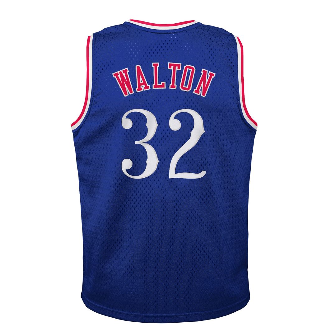 Bill Walton LA Clippers Mitchell & Ness Youth 1984/85 Hardwood Classics Swingman Jersey - Royal