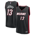 Bam Adebayo Miami Heat Fanatics Fast Break Replica Jersey - Black - Icon Edition