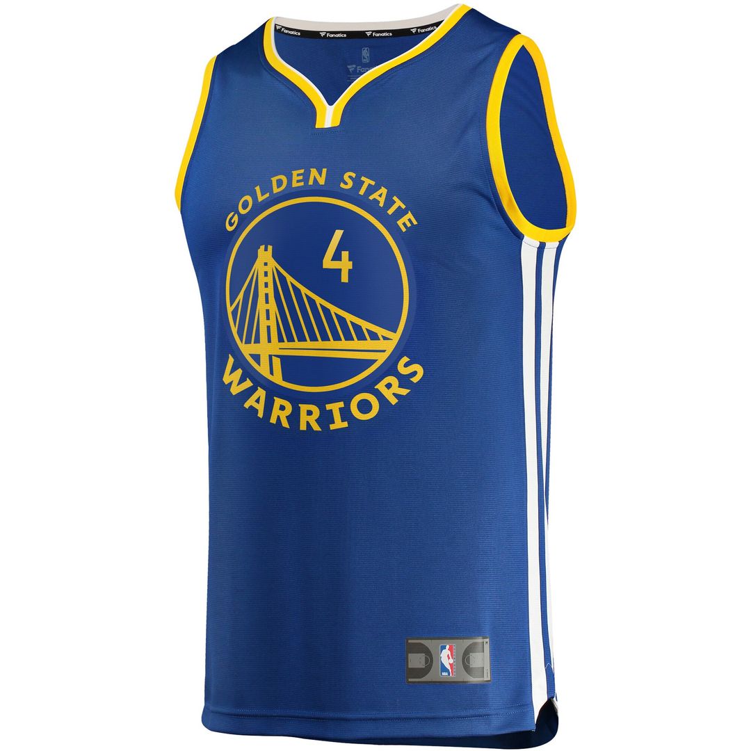 Moses Moody Golden State Warriors Fanatics Fast Break Replica Jersey - Icon Edition - Royal