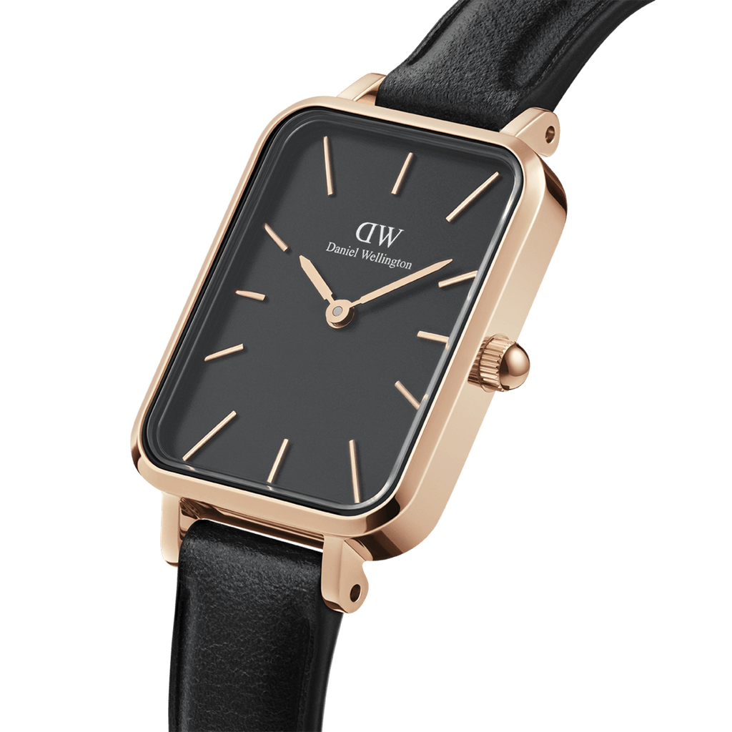 Quadro Pressed Sheffield Black Rose Gold