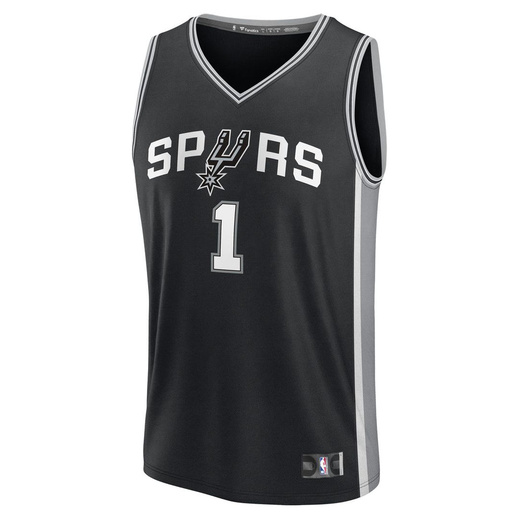 Victor Wembanyama San Antonio Spurs Fanatics Youth Fast Break Replica Player Jersey - Association Edition - White