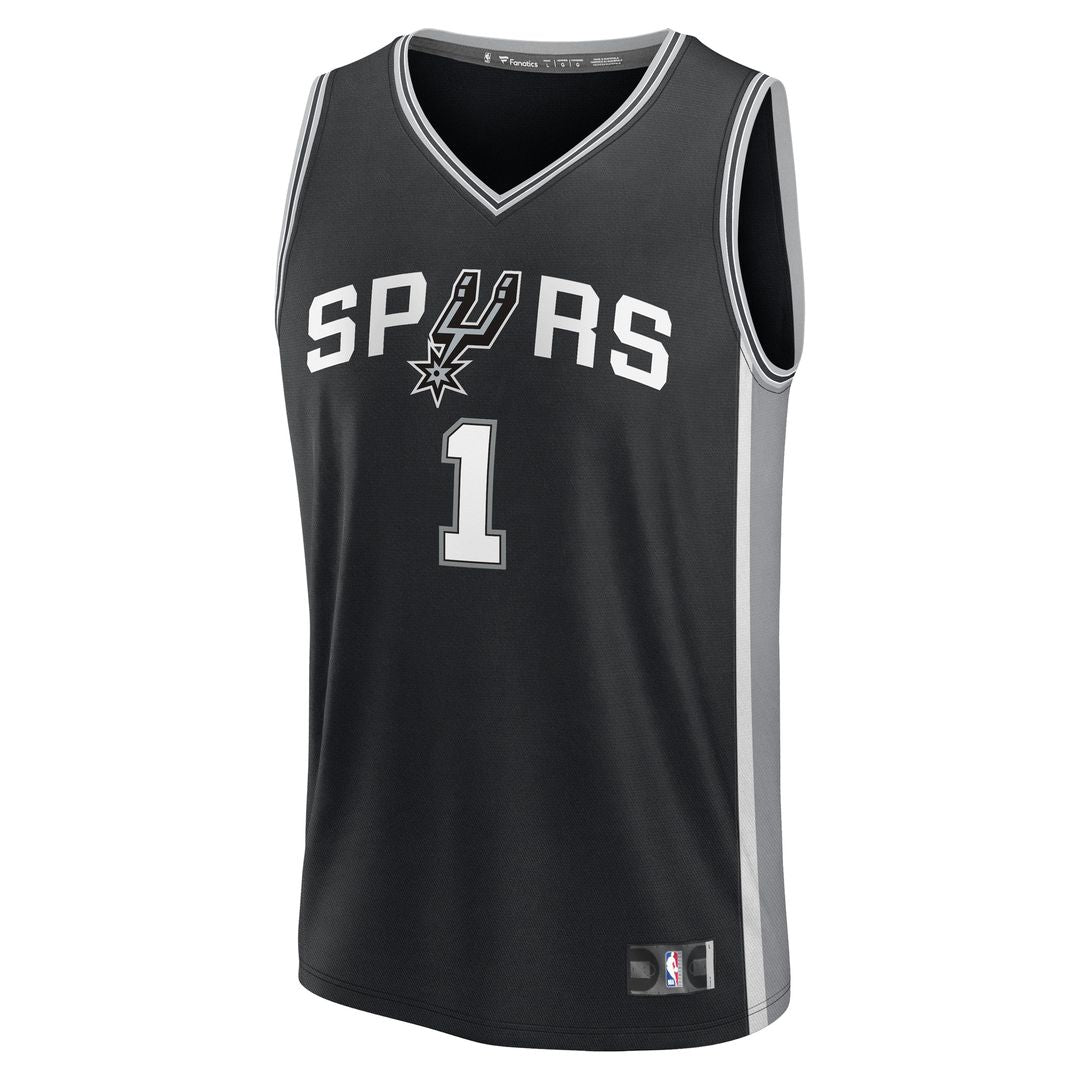 Victor Wembanyama San Antonio Spurs Fanatics Youth Fast Break Replica Player Jersey - Association Edition - White