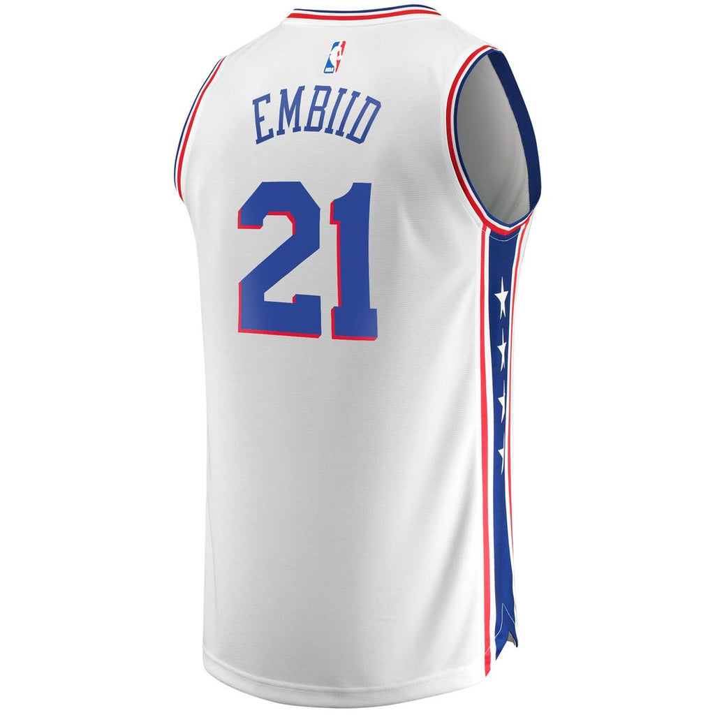 Joel Embiid Philadelphia 76ers Fanatics Fast Break Replica Player Jersey - Icon Edition - Royal