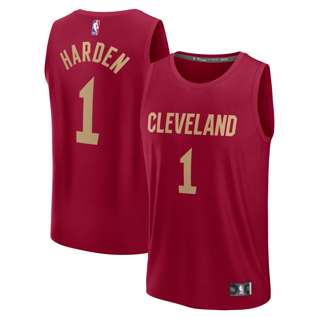 James Harden Cleveland Cavaliers Fanatics Fast Break Replica Jersey - Icon Edition - Wine