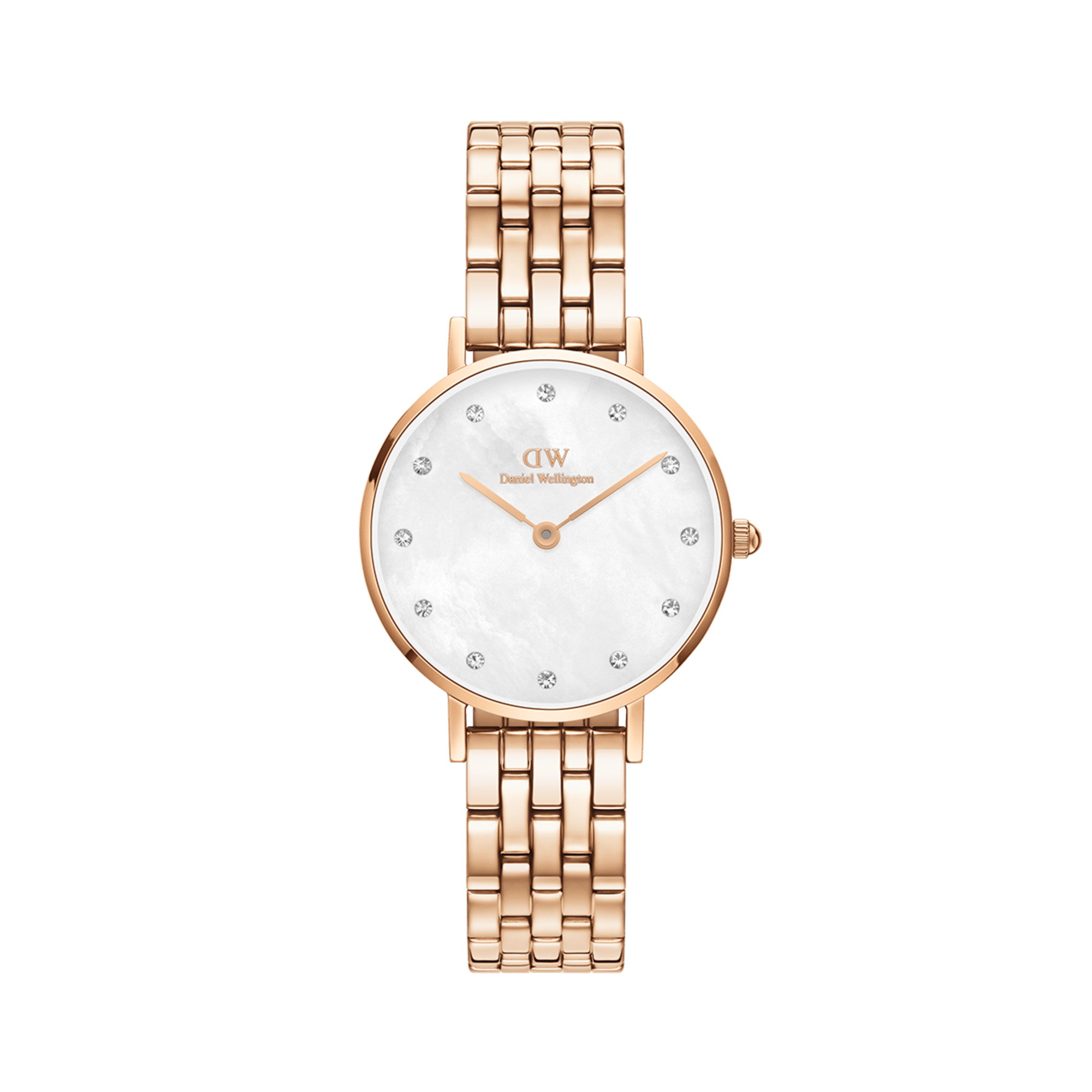 Petite Lumine 5 Link Melrose White MoP Rose Gold