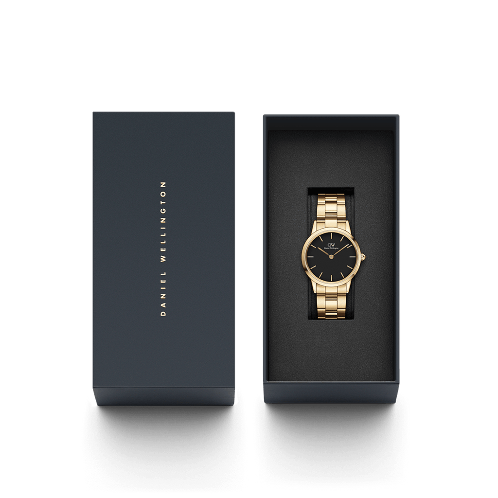 Iconic Link Black Gold