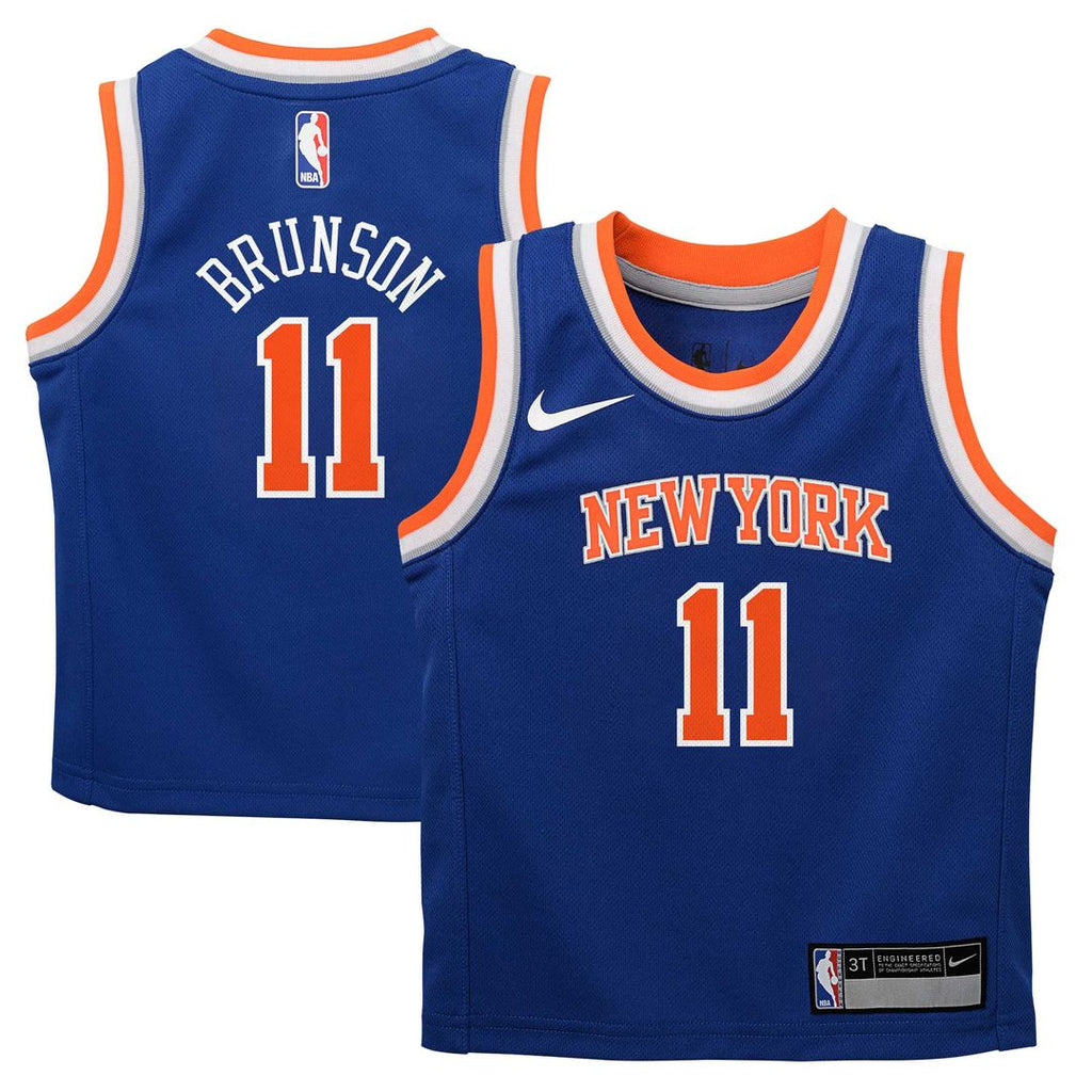 Jalen Brunson New York Knicks Nike Infant Replica Swingman Jersey - Blue - Icon Edition