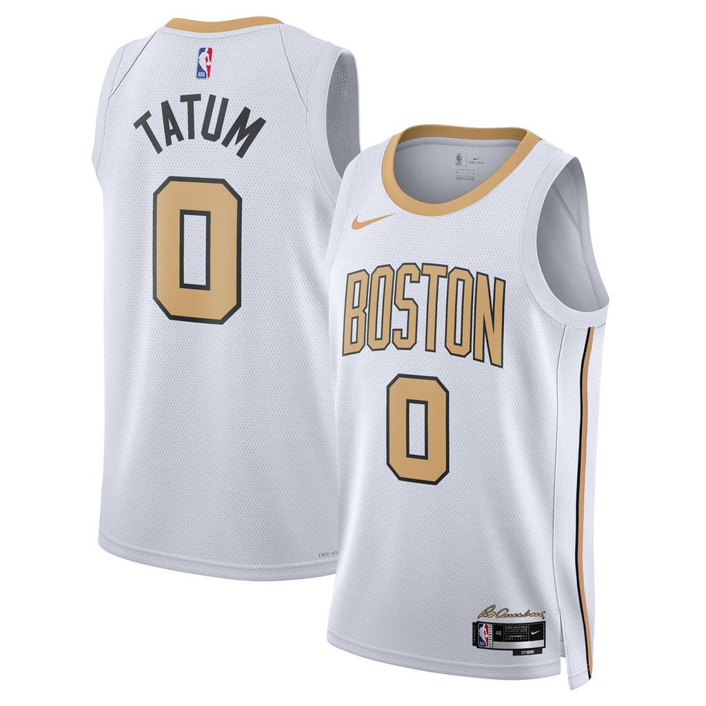 Jayson Tatum Boston Celtics Nike Unisex 2025/26 Swingman Jersey - White - City Edition