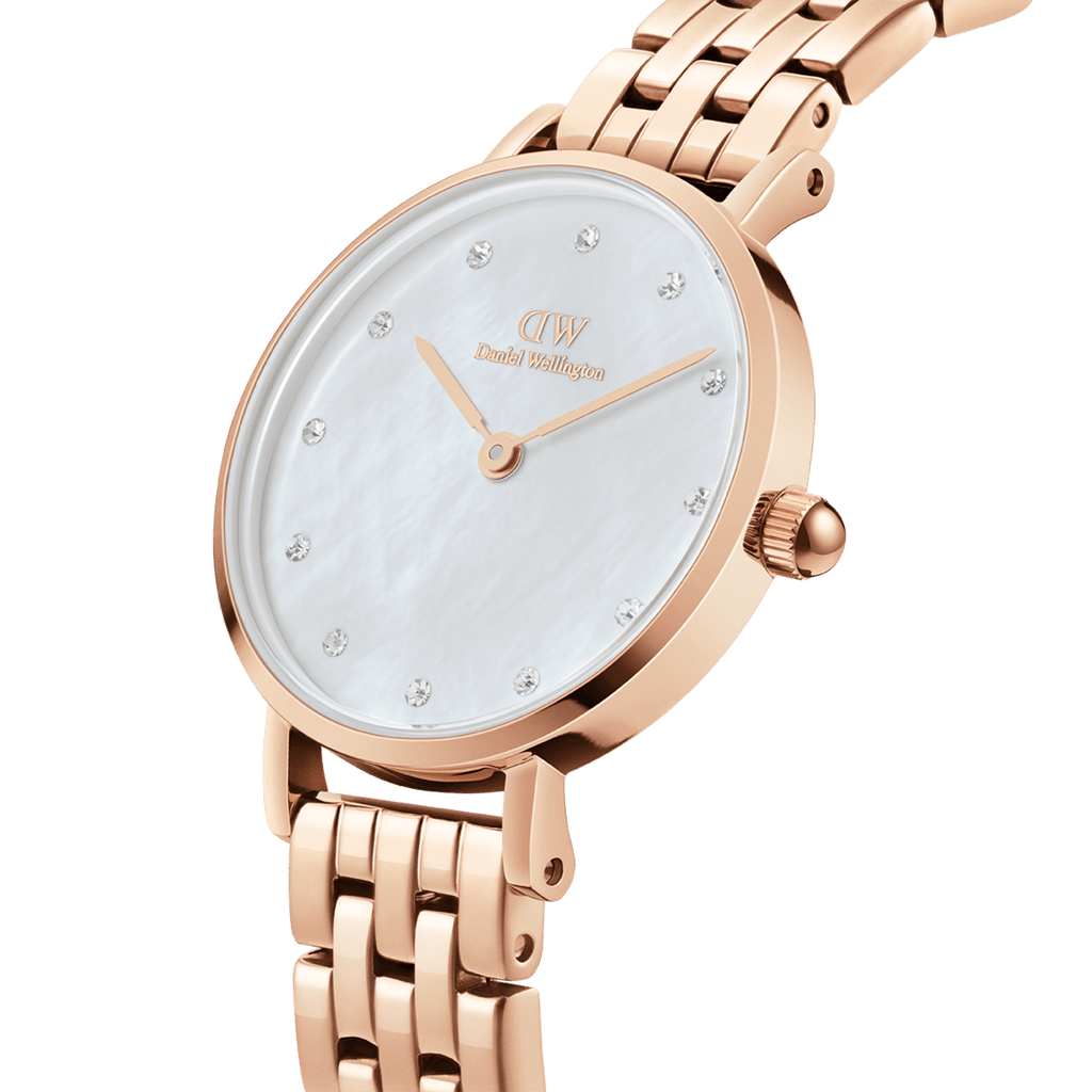 Petite Lumine 5 Link Melrose White MoP Rose Gold