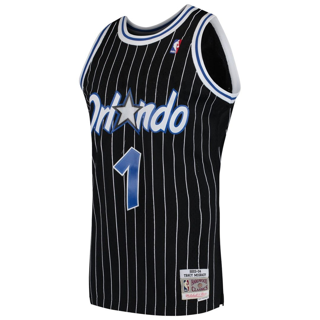 Tracy McGrady Orlando Magic Mitchell & Ness Hardwood Classics Swingman Jersey - Black