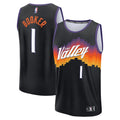 Devin Booker Phoenix Suns Fanatics Youth 2025/26 City Edition Fast Break Jersey - Black