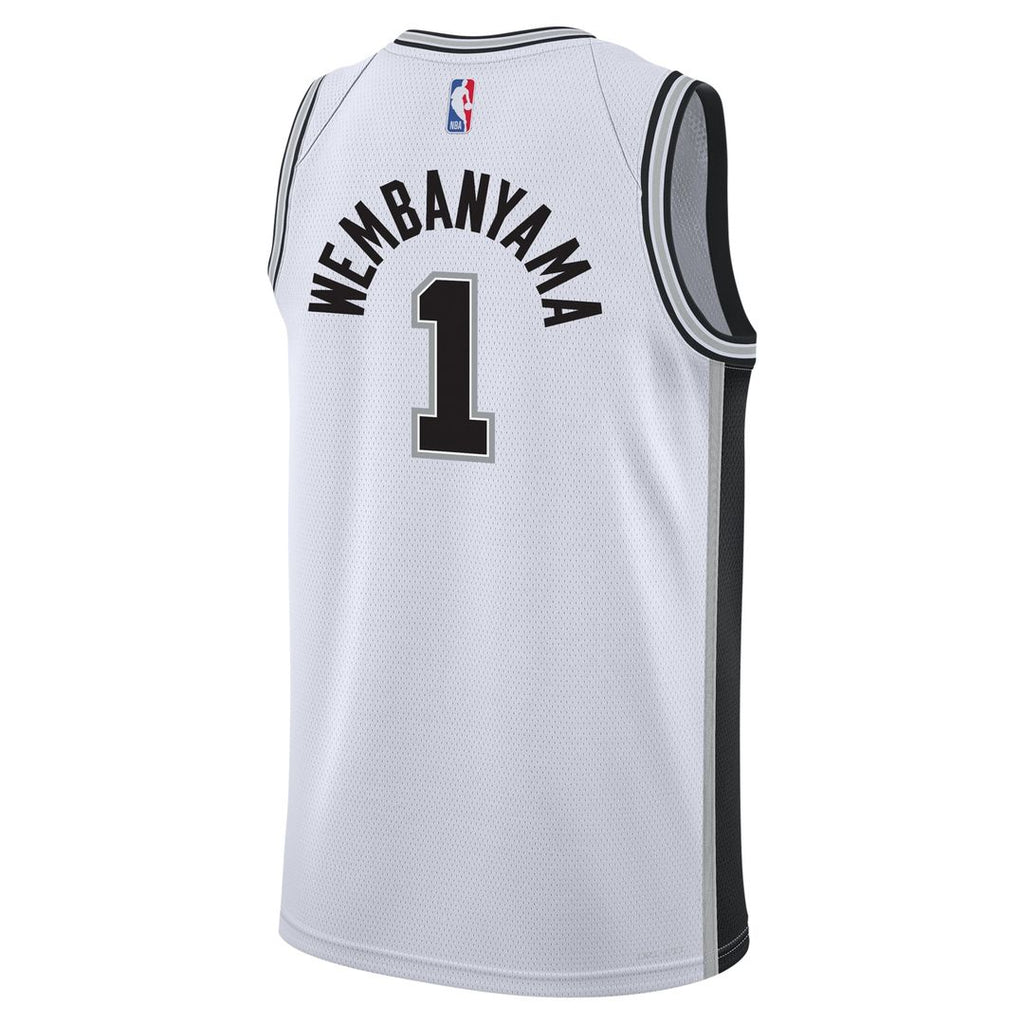 Victor Wembanyama San Antonio Spurs Nike Youth Swingman Jersey - Association Edition - White