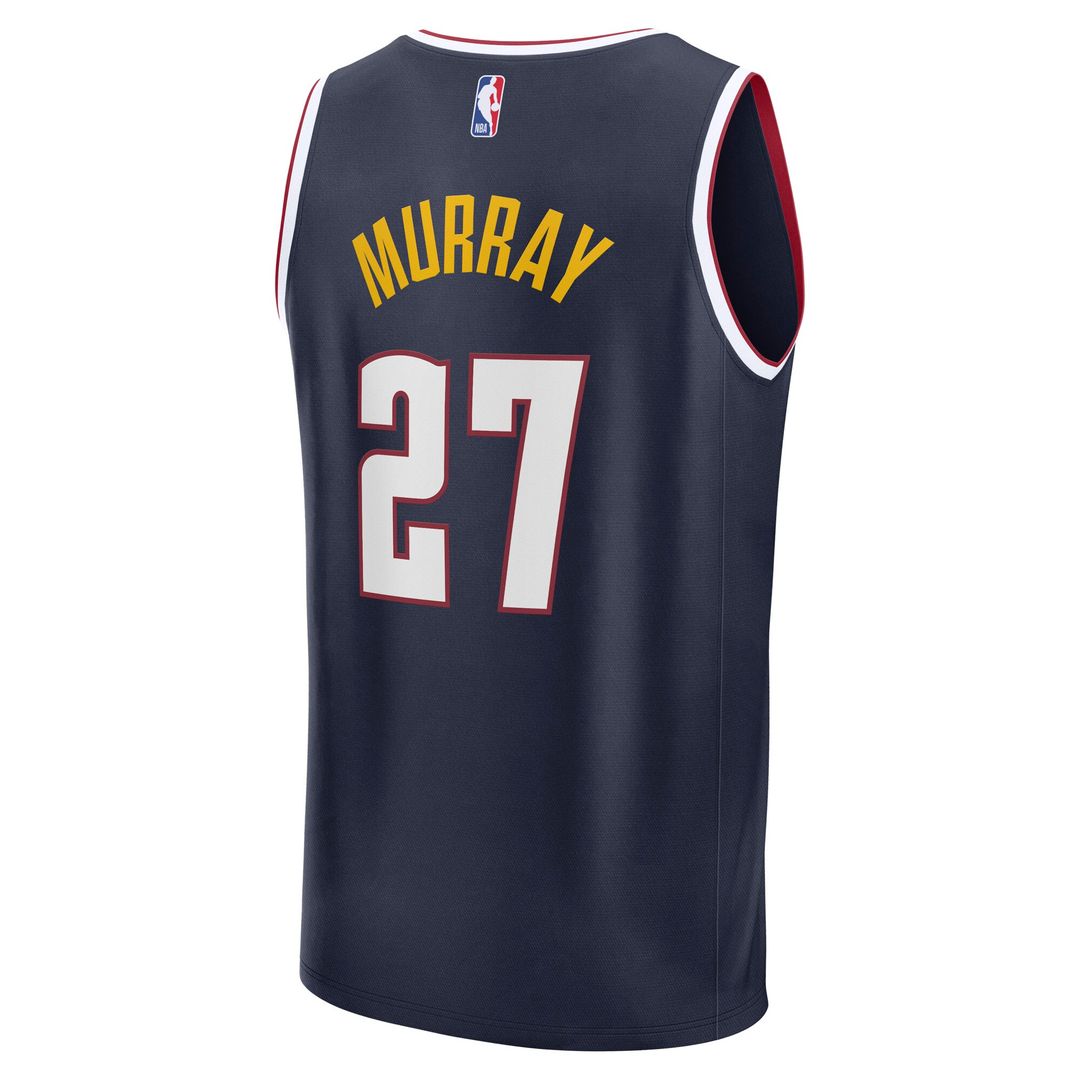 Jamal Murray Denver Nuggets Fanatics Fast Break Replica Player Jersey - Icon Edition - Navy
