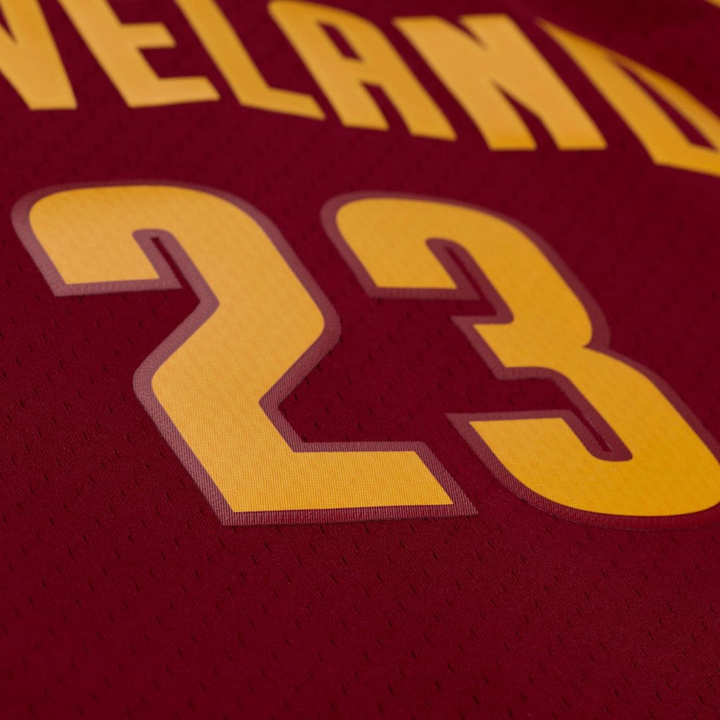 LeBron James Cleveland Cavaliers Mitchell & Ness 2015-16 Swingman Jersey - Wine