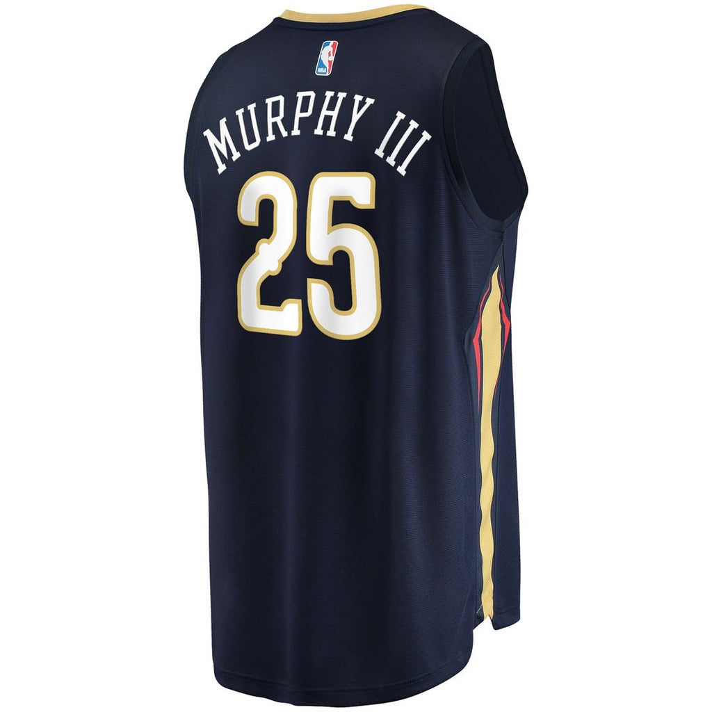 Trey Murphy III New Orleans Pelicans Fanatics Fast Break Replica Jersey - Icon Edition - Navy