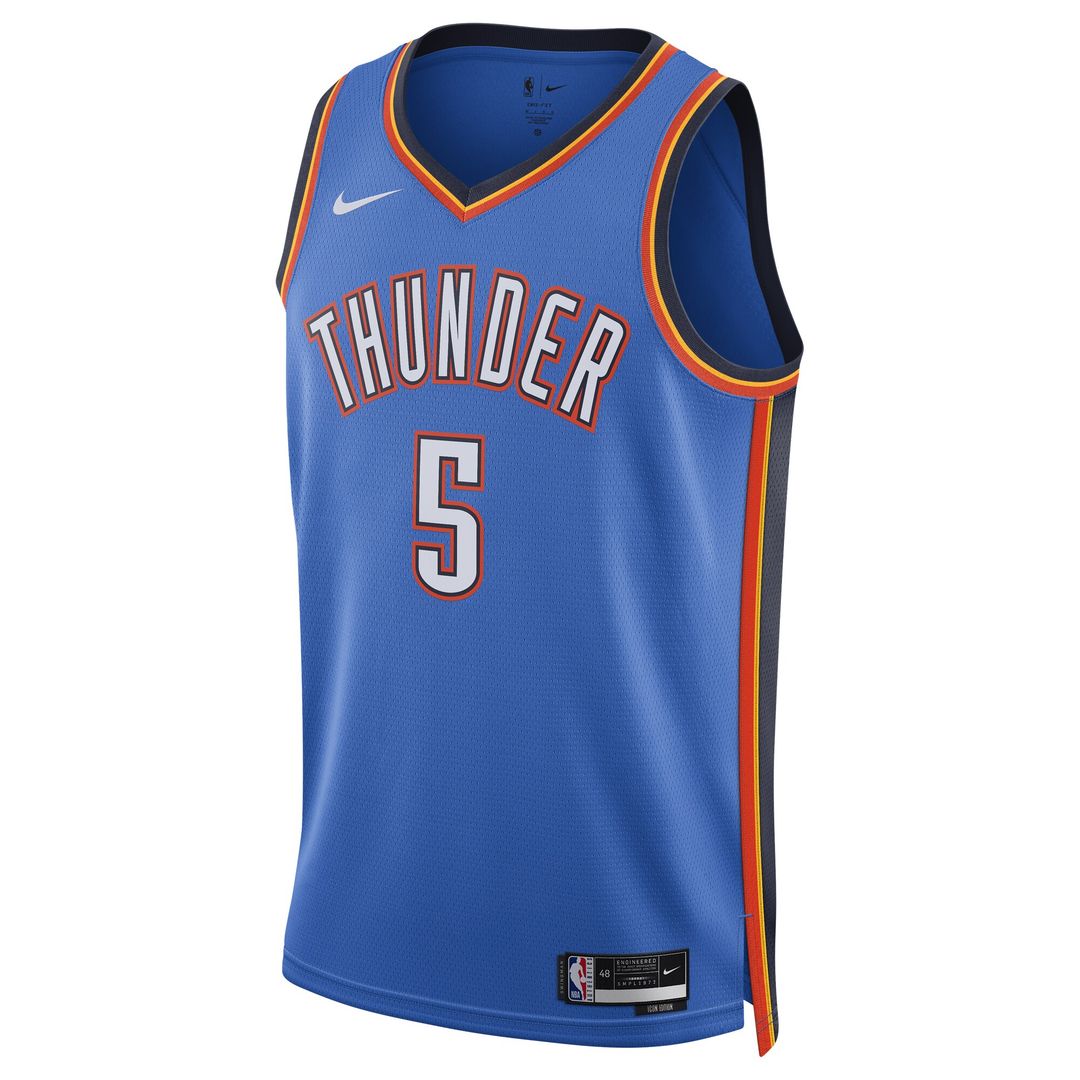 Luguentz Dort Oklahoma City Thunder Nike Unisex Swingman Player Jersey - Icon Edition - Blue