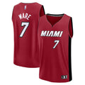 Kel'el Ware Miami Heat Fanatics Youth Fast Break Player Jersey - Statement Edition - Red